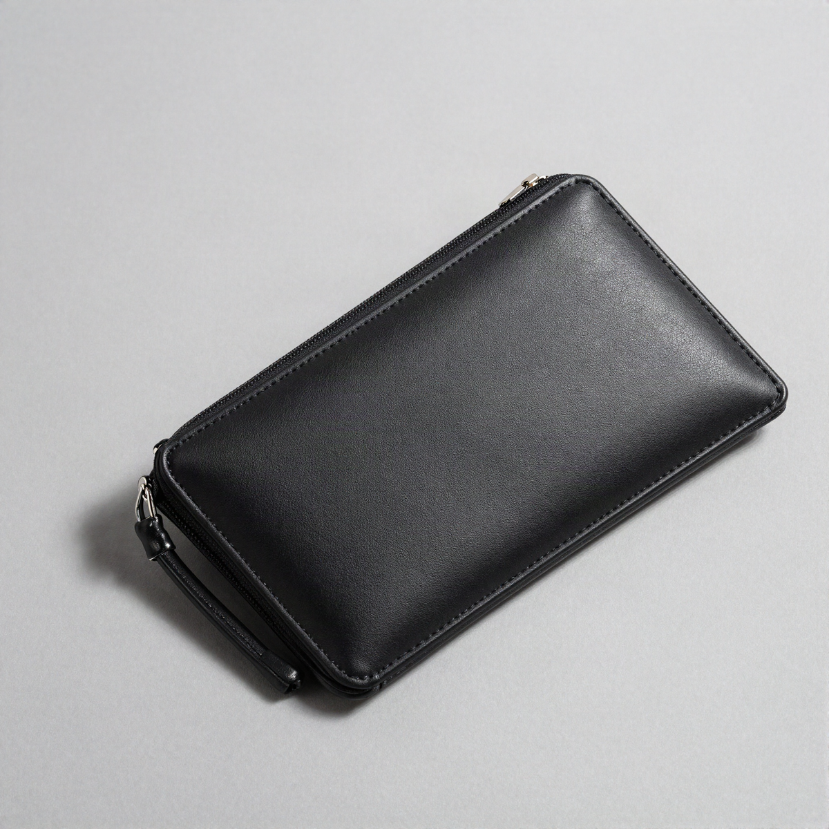 Long Clutch Wallet with Wrist Loop