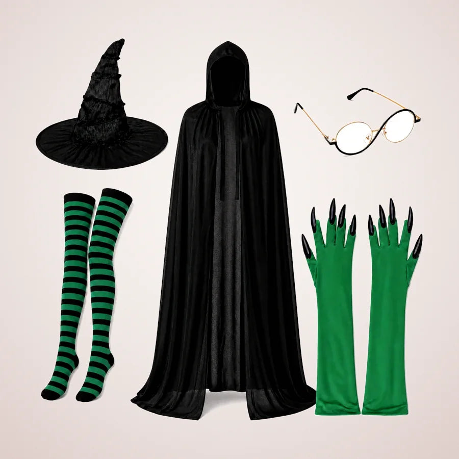 Morrow Witch Costume, 5 pieces, photo 1