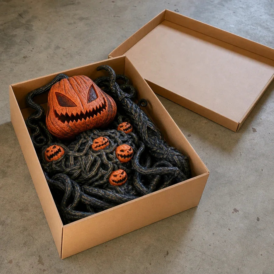 Tilbury 6.5-Foot Pumpkin Vine Creature, photo 11