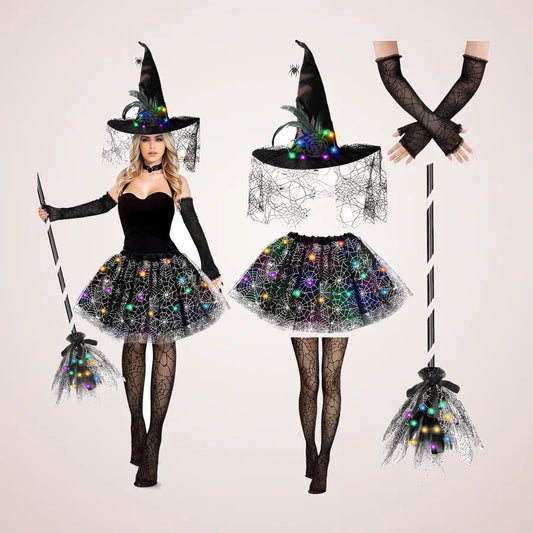 Denholm Light-Up Witch Costume, 5 pieces, photo 1
