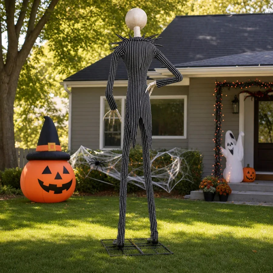 Double-Face 13-Foot Skeleton Animatronic, photo 1
