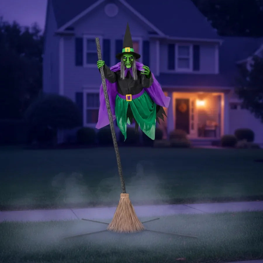 Fordham 12-Foot Witch Animatronic, photo 2