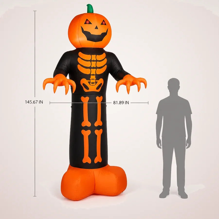 Gresham 12-Foot Pumpkin Reaper Inflatable, photo 2