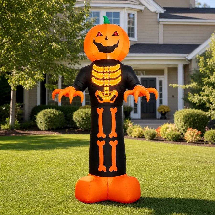 Gresham 12-Foot Pumpkin Reaper Inflatable, photo 6