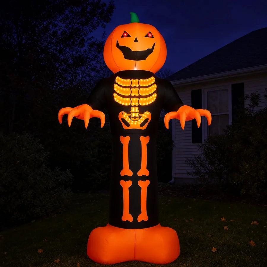 Gresham 12-Foot Pumpkin Reaper Inflatable, photo 7