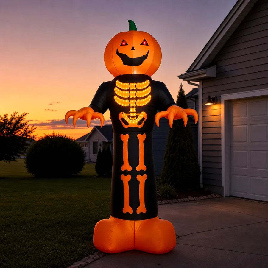 Gresham 12-Foot Pumpkin Reaper Inflatable, photo 8