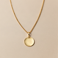 Layered Coin Pendant Necklace