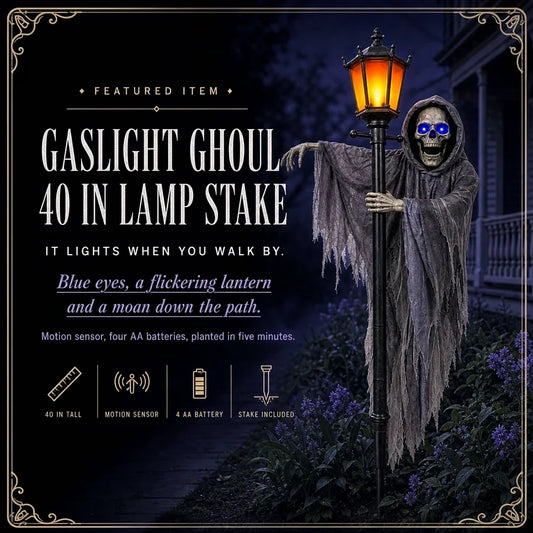 Lantern Wraith Garden Stake, photo 1