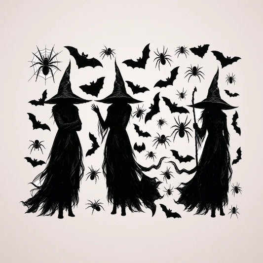 Merriweather Witch Window Silhouettes, photo 1