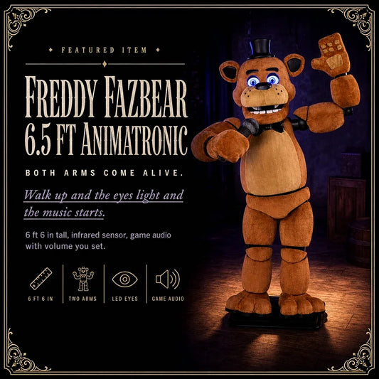 Midnight Mascot Bear 6.5-Foot Animatronic, photo 1