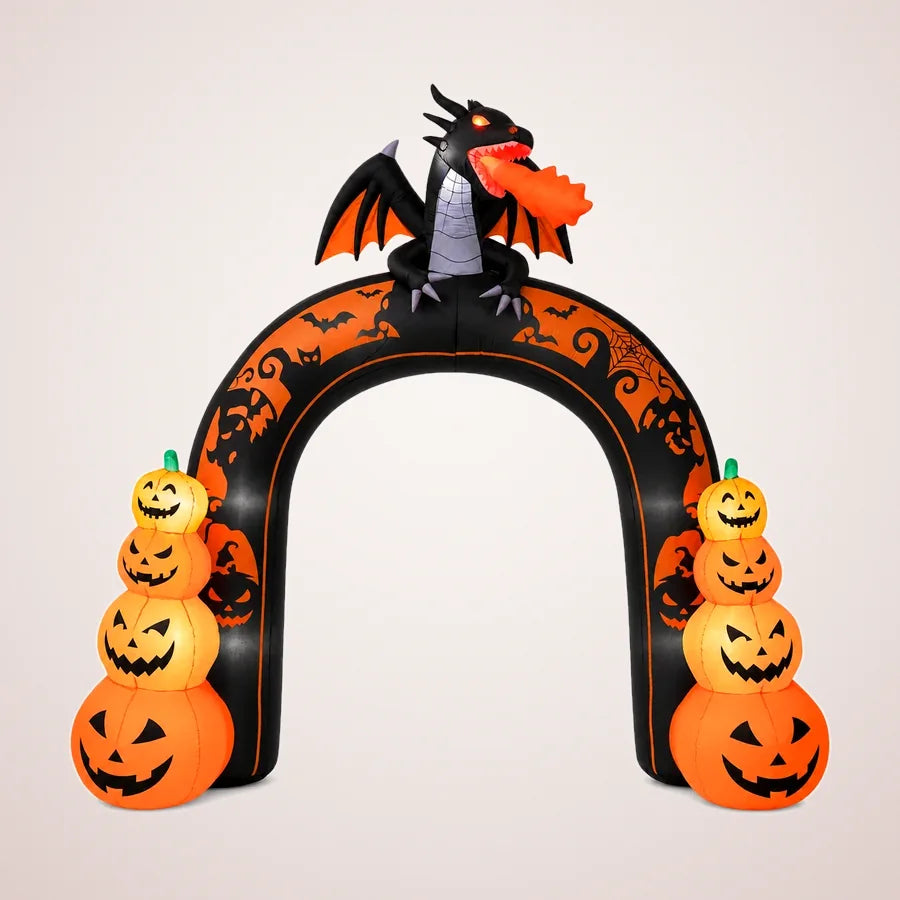 Tavistock 10-Foot Pumpkin Inflatable Archway, photo 1