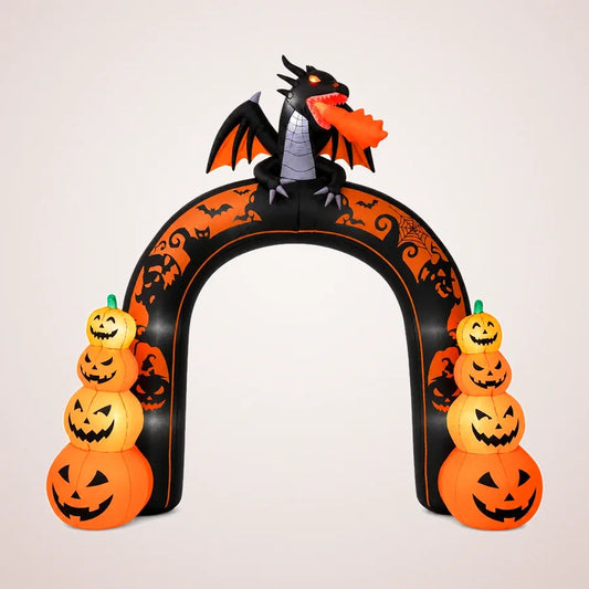 Tavistock 10-Foot Pumpkin Inflatable Archway, photo 1