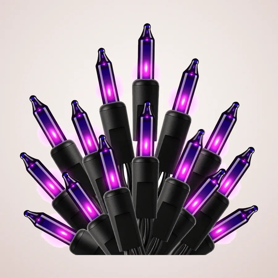 Tavistock 10-Foot Purple String Lights, photo 1