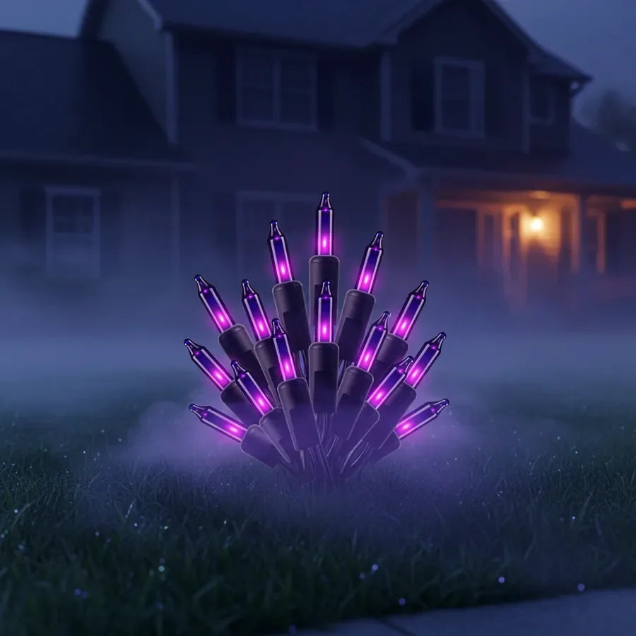 Tavistock 10-Foot Purple String Lights, photo 2