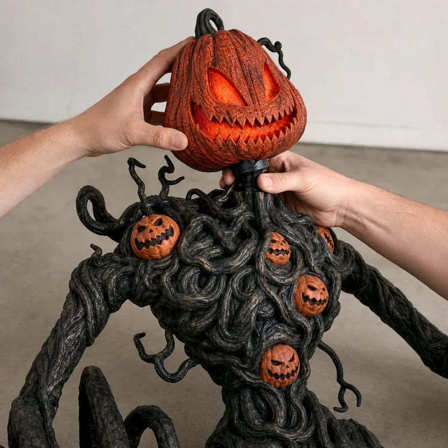 Tilbury 6.5-Foot Pumpkin Vine Creature, photo 7