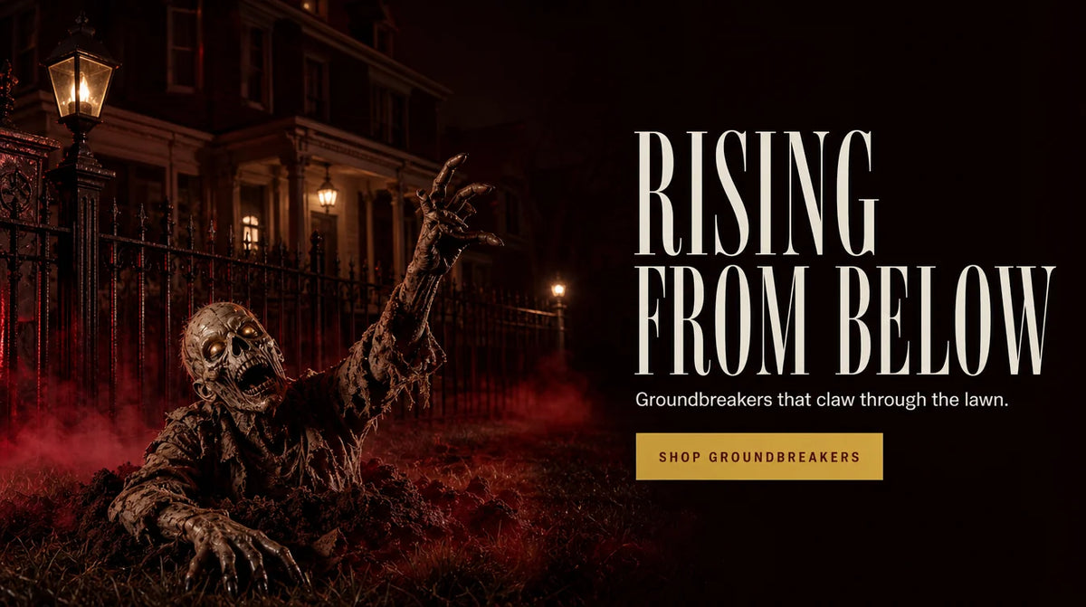 RISING FROM BELOW. Groundbreakers that claw through the lawn. SHOP GROUNDBREAKERS